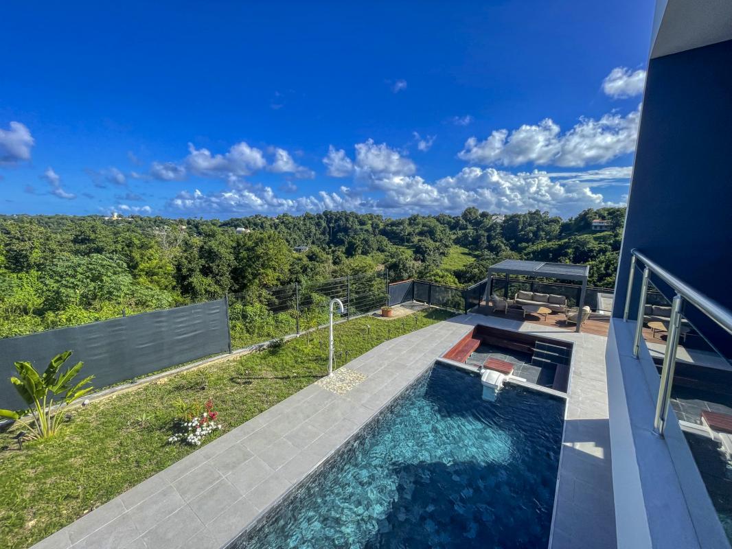 Location villa avec piscine Le Gosier Guadeloupe - Piscine