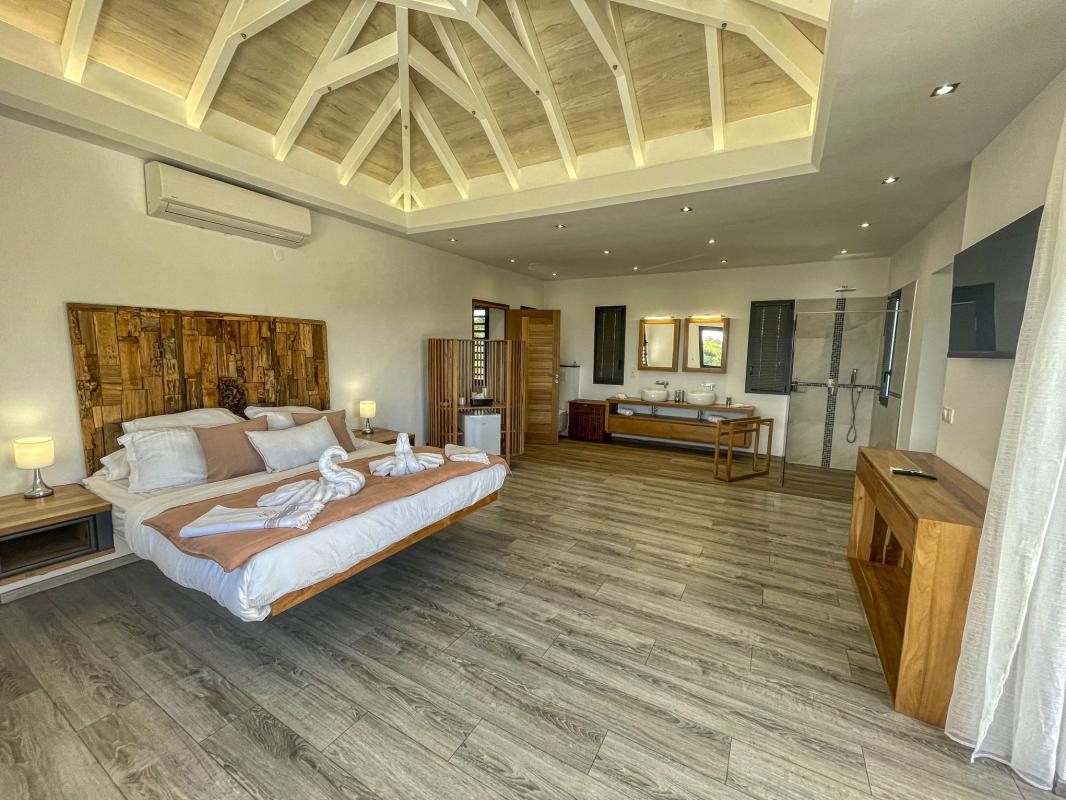 Location villa piscine vue mer Goyave Guadeloupe_chambre 3