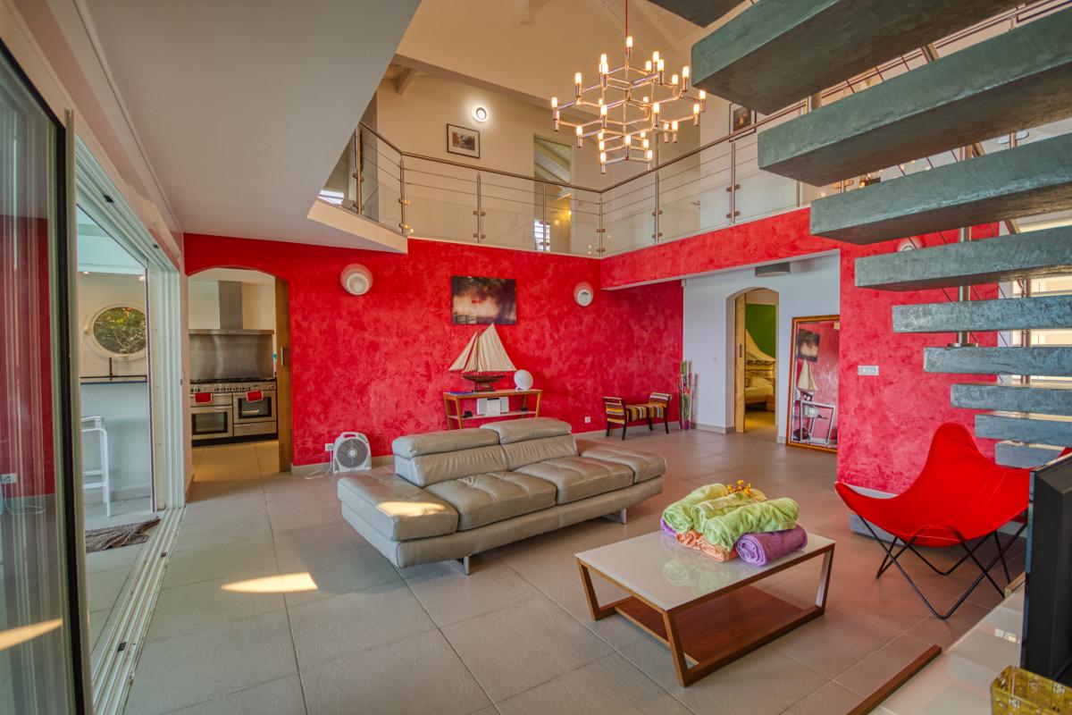 Rental luxury villa sea view Guadeloupe - the kitchen