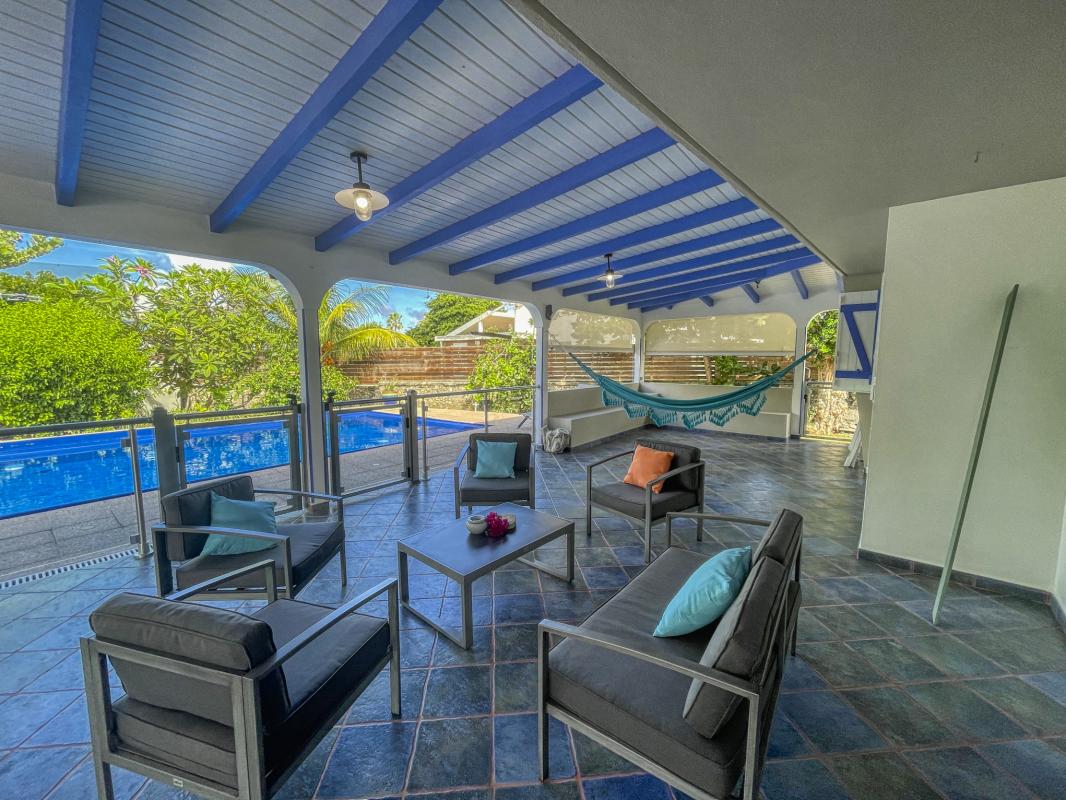 Location Villa Le Moule Guadeloupe__terrasse