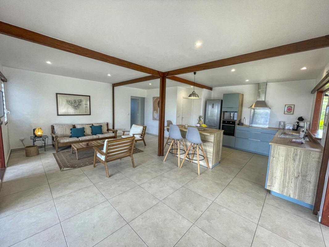 Location villa Le Moule Guadeloupe-pièce de vie