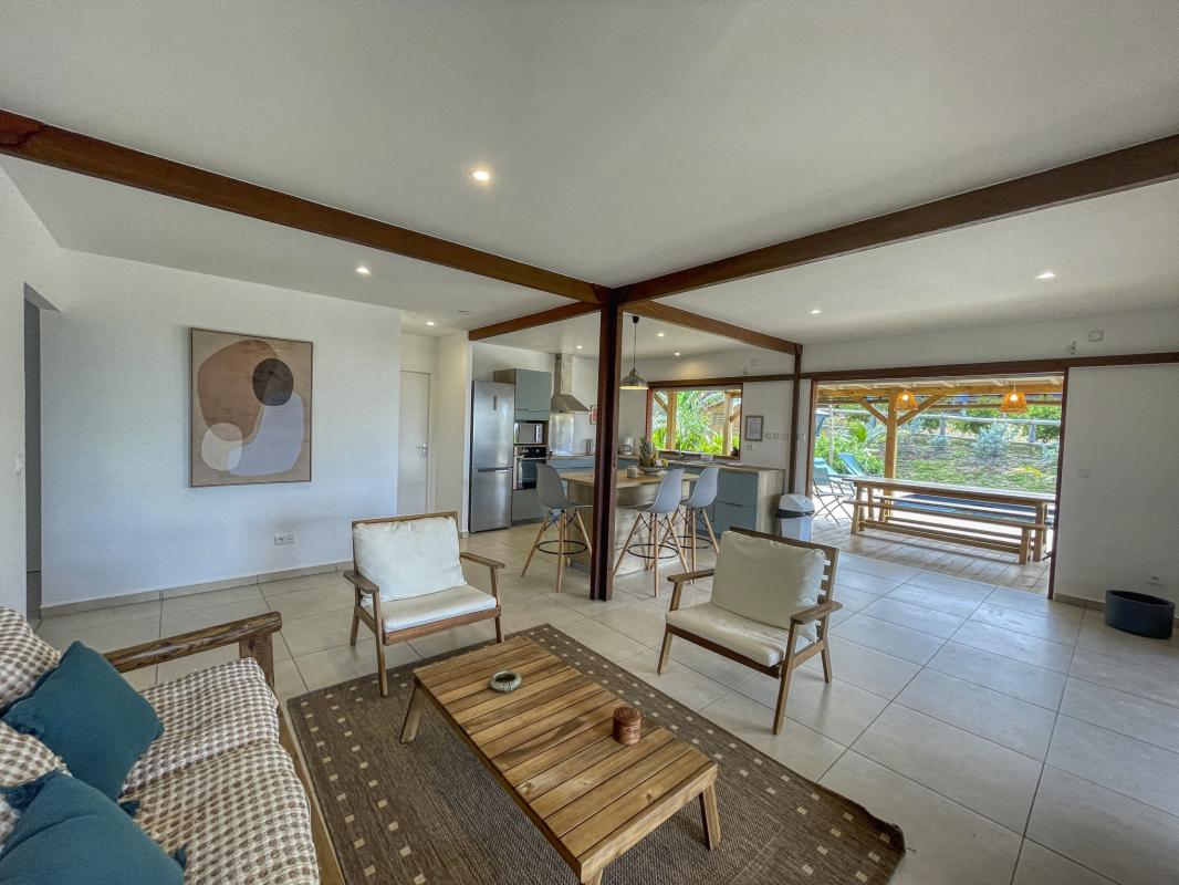 Location villa Le Moule Guadeloupe-salon