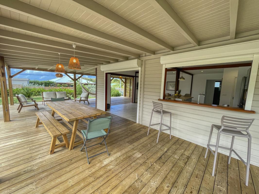 Location villa Le Moule Guadeloupe-terrasse