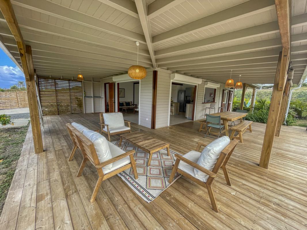 Location villa Le Moule Guadeloupe-terrasse
