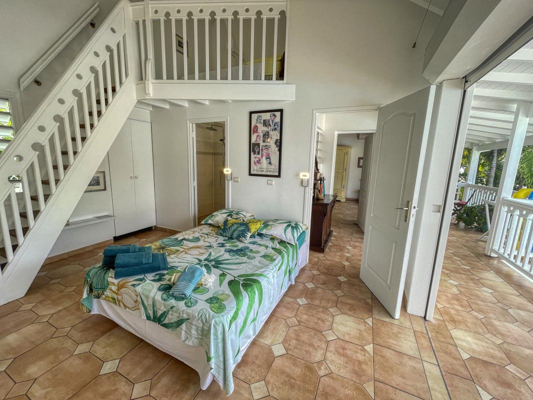 A louer villa vue mer le moule Guadeloupe-chambre