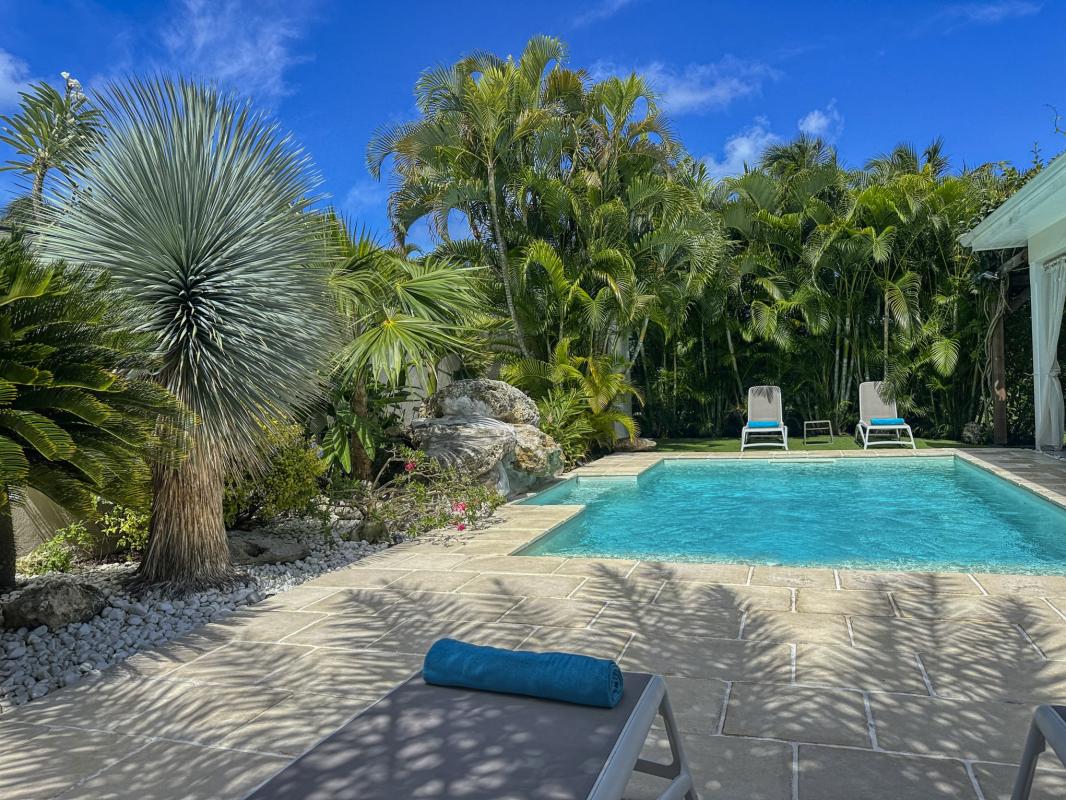 Location villa piscine Le Moule Guadeloupe_piscine