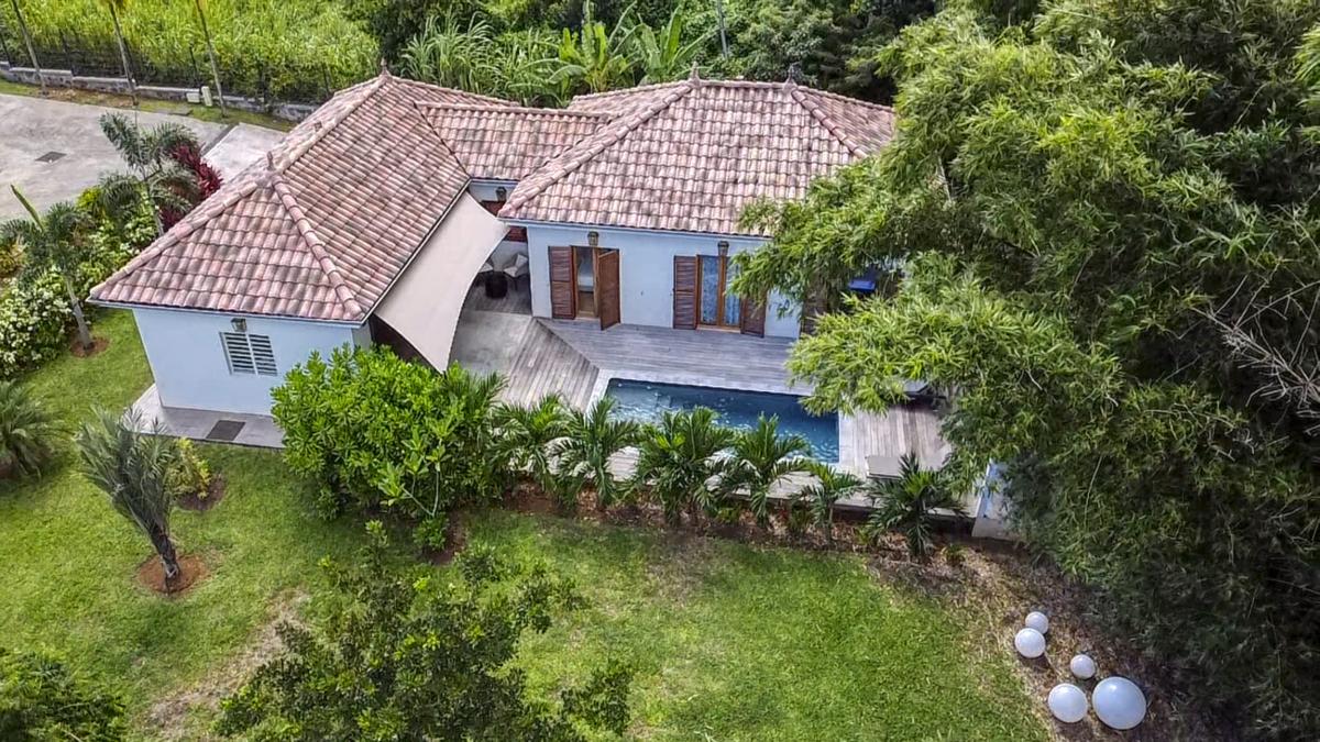 Villa Petit Bourg Guadeloupe__vue du ciel
