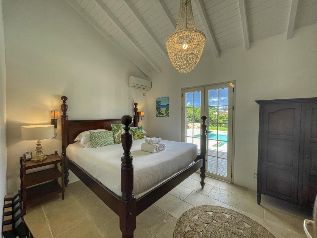 Villa Petit Bourg avec piscine - chambre 