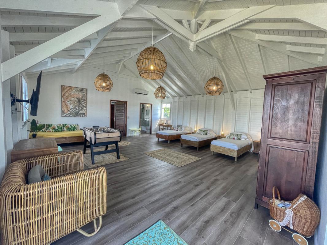 A louer villa 15 personnes Petit Bourg Guadeloupe Dortoir