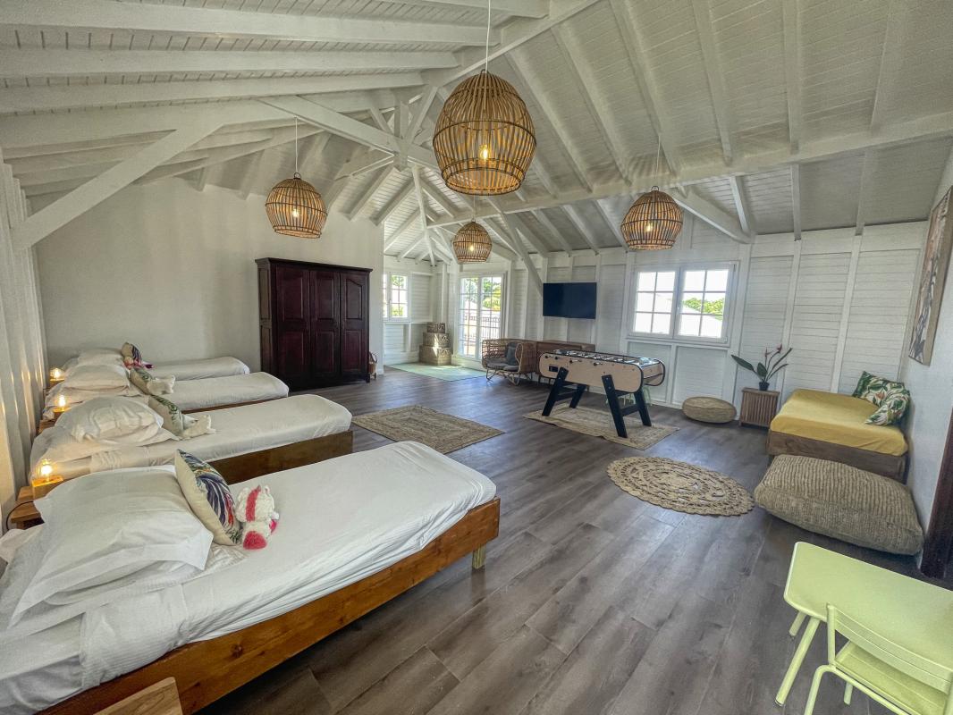 A louer villa 15 personnes Petit Bourg Guadeloupe Dortoir