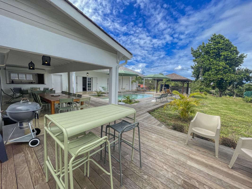 A louer villa 15 personnes Petit Bourg Guadeloupe - piscine