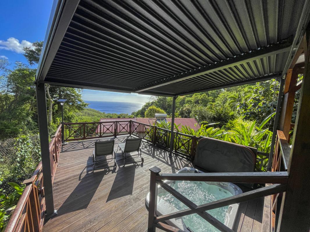 Location Touloulou Pointe Noire Guadeloupe-bain à remous