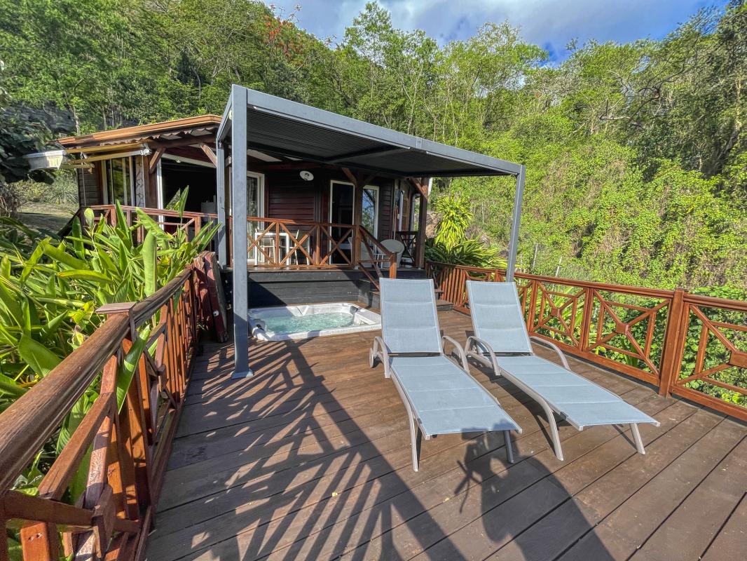 Location Touloulou Pointe Noire Guadeloupe-terrasse