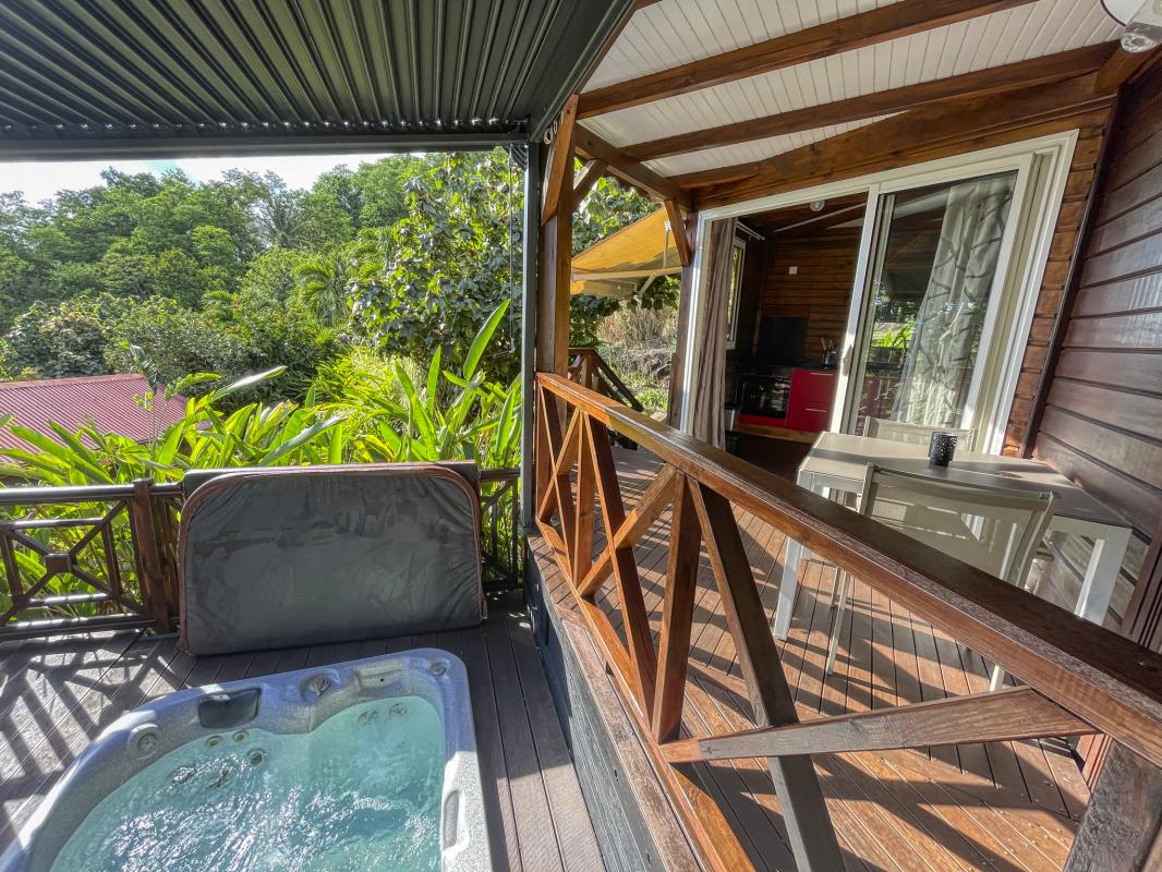 Location Touloulou Pointe Noire Guadeloupe-terrasse