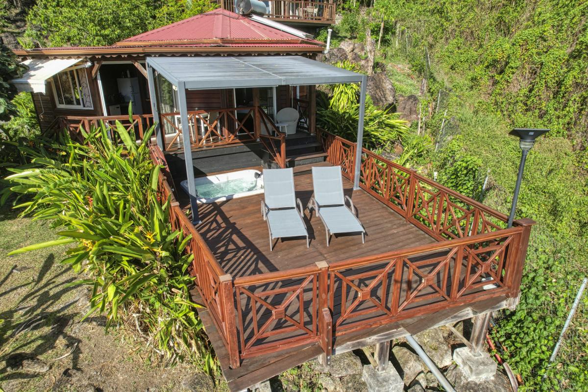 Location Touloulou Pointe Noire Guadeloupe-vue du ciel