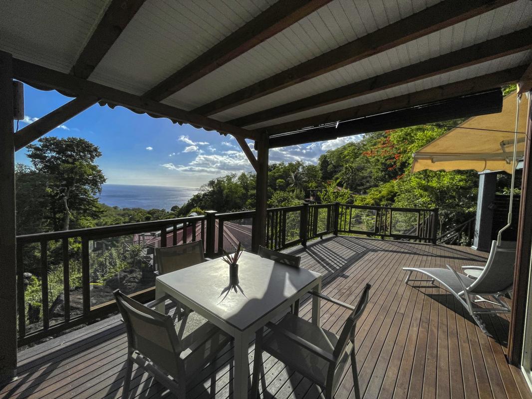 Location An Ba Bwa La Pointe Noire Guadeloupe-terrasse