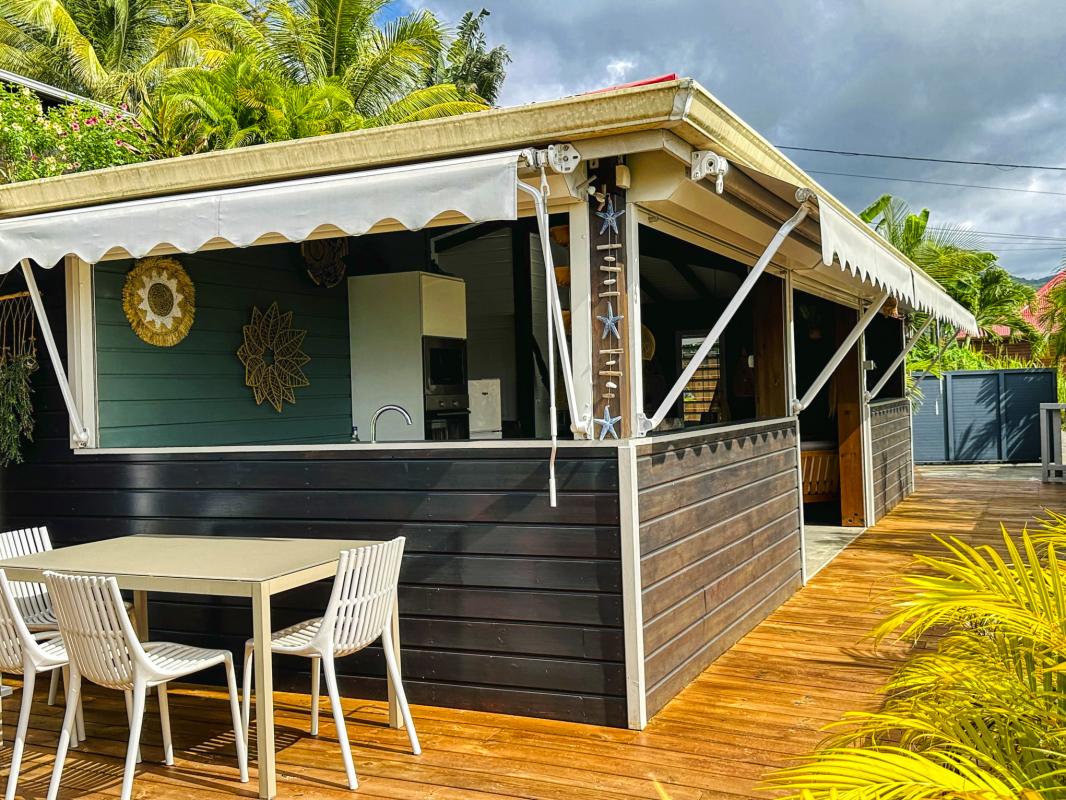 A louer villa 2 chambres Pointe Noire Guadeloupe_ Terrasse 