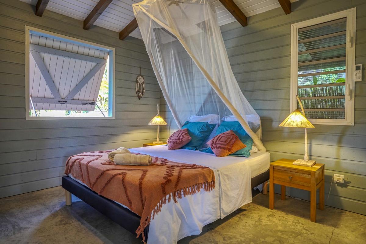 Location villa pointe noire en Guadeloupe - Chambre