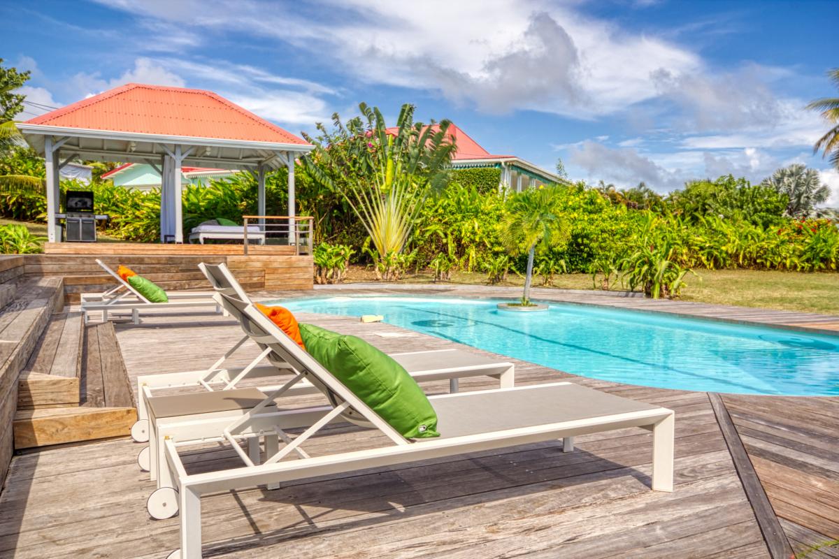 Villa de luxe vue mer avec piscine à Ste Anne en Guadeloupe 