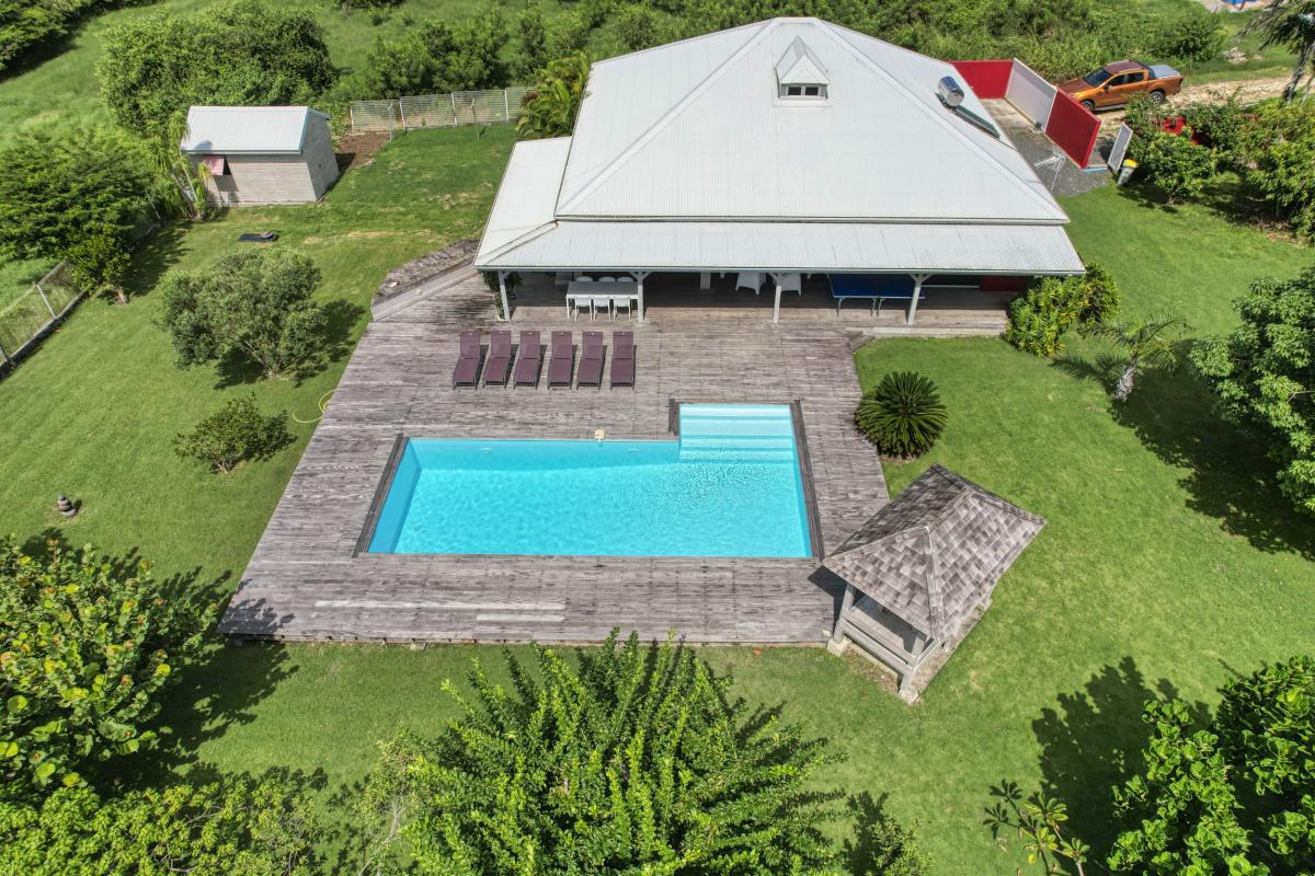 Location Villa Sainte Anne Guadeloupe__vue globale