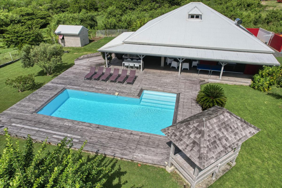 Location Villa Sainte Anne Guadeloupe__vue globale