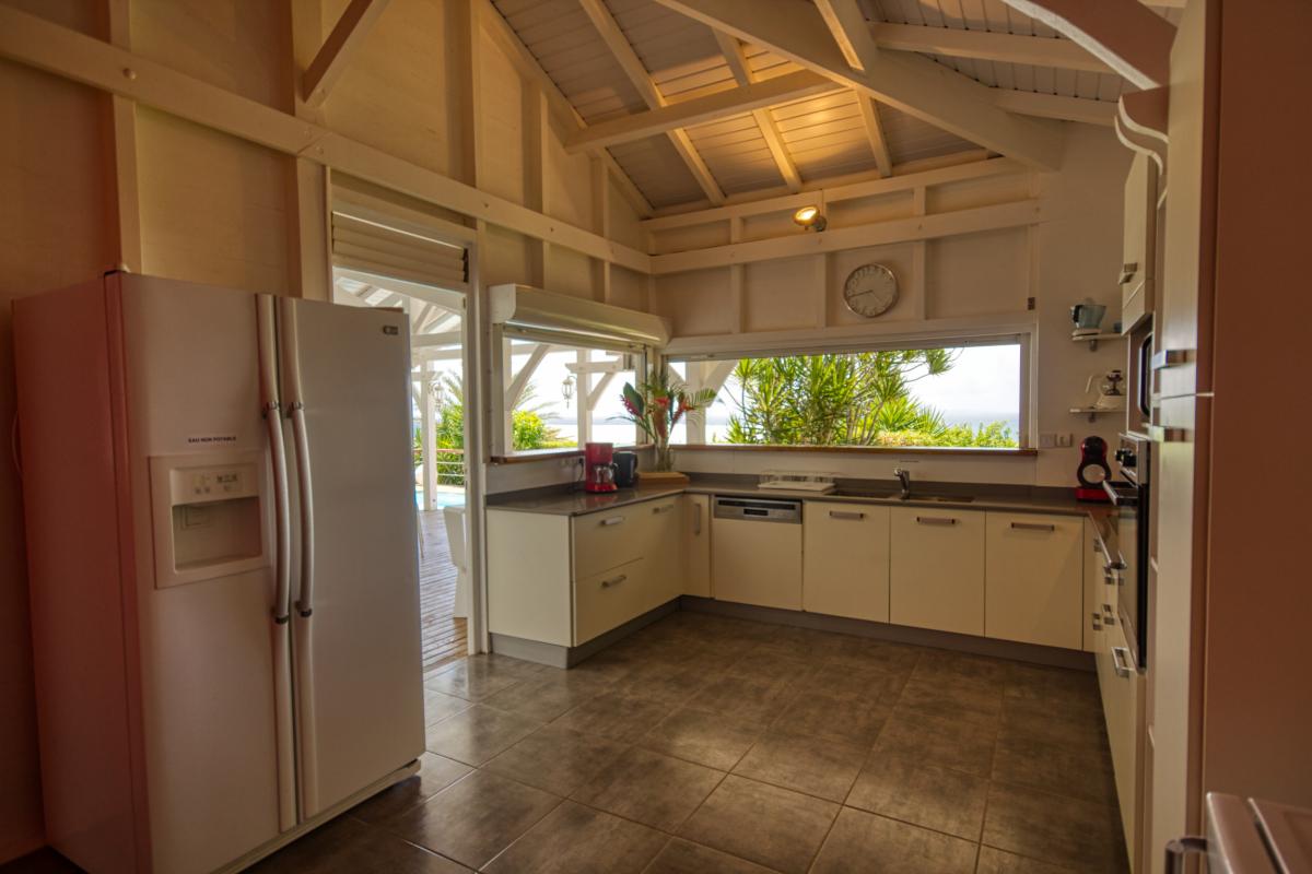 Location villa de standing 6 personnes Vue Mer Ste Anne St François Guadeloupe