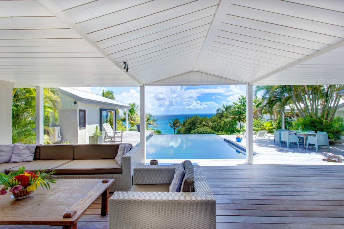 Villa de Luxe piscine vue mer Guadeloupe - Vue d'ensemble