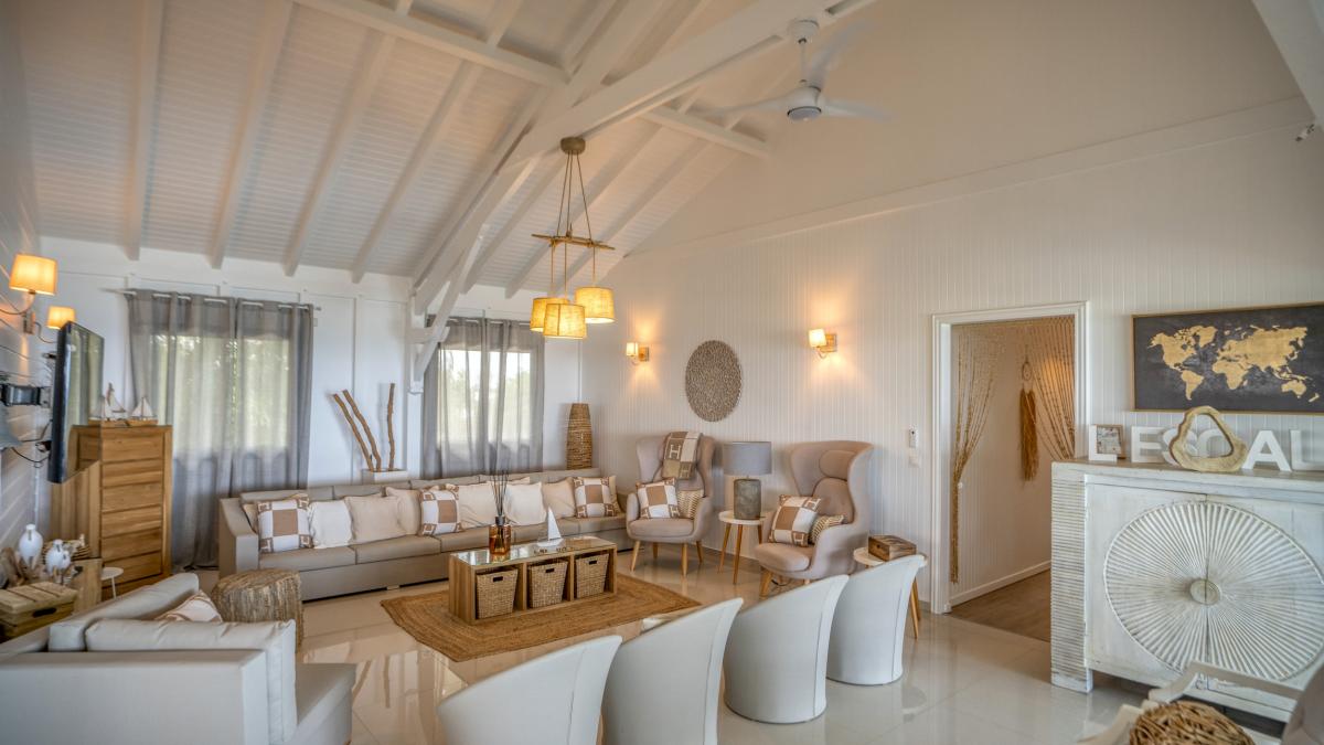 Location villa Guadeloupe Sainte Anne - Villa 7 chambres 20 personnes - Le Helleux - vue mer proche plage du Pierre et Vacances