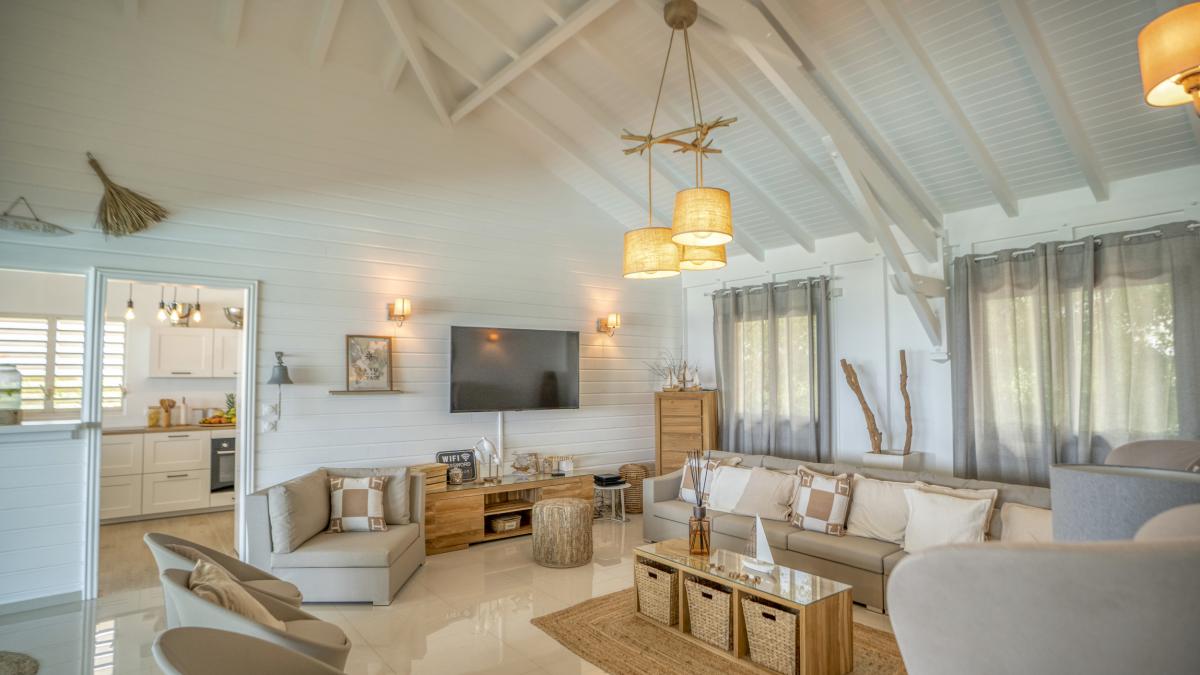 Location villa Guadeloupe Sainte Anne - Villa 7 chambres 20 personnes - Le Helleux - vue mer proche plage du Pierre et Vacances