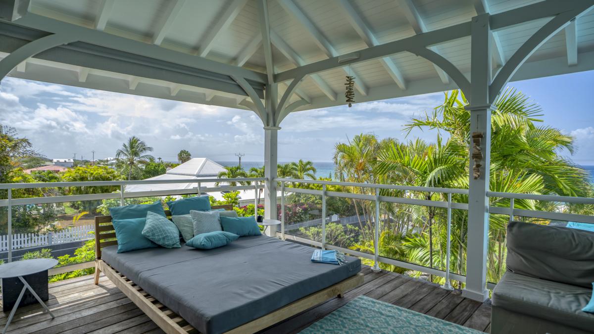 Location villa Guadeloupe Sainte Anne - Villa 7 chambres 20 personnes - Le Helleux - vue mer proche plage du Pierre et Vacances