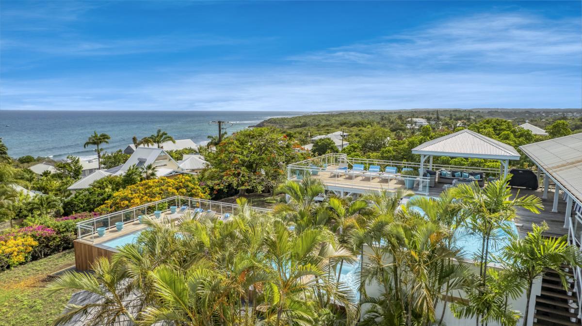 Location villa Guadeloupe Sainte Anne - Villa 7 chambres 20 personnes - Le Helleux - vue mer proche plage du Pierre et Vacances