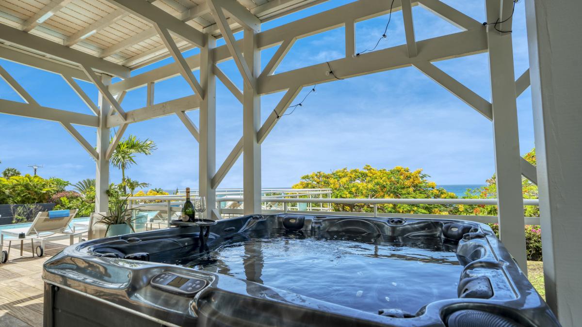Location villa Guadeloupe Sainte Anne - Villa 7 chambres 20 personnes - Le Helleux - vue mer proche plage du Pierre et Vacances