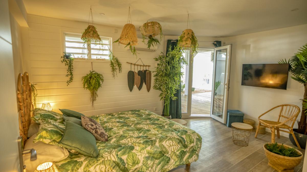 Location villa Guadeloupe Sainte Anne - Villa 7 chambres 20 personnes - Le Helleux - vue mer proche plage du Pierre et Vacances