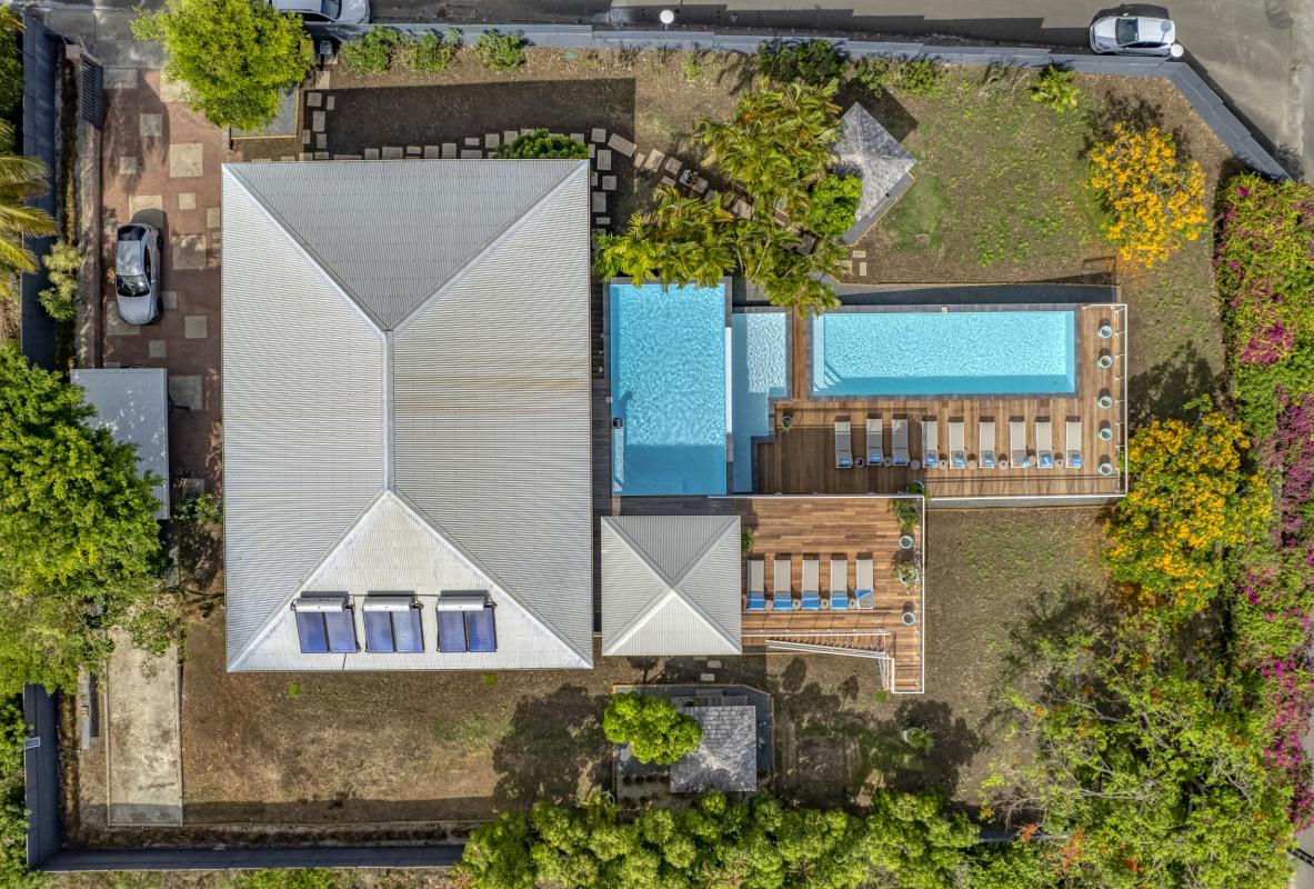 Location villa Guadeloupe Sainte Anne - Villa 7 chambres 20 personnes - Le Helleux - vue mer proche plage du Pierre et Vacances