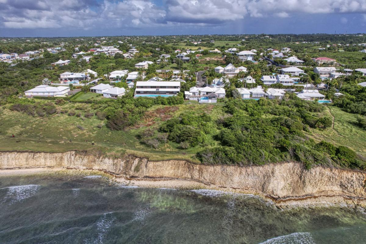 Villa à louer Sainte Anne Guadeloupe__drone