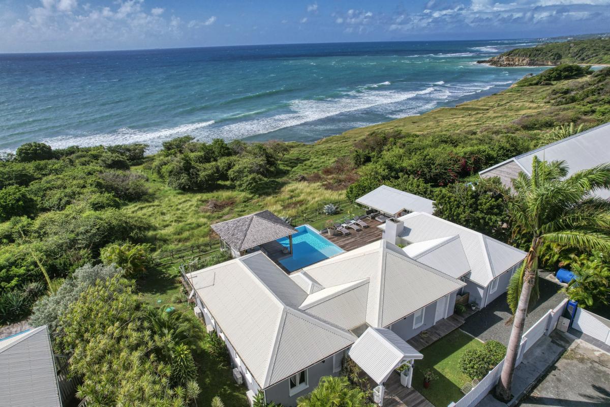 Villa à louer Sainte Anne Guadeloupe__drone