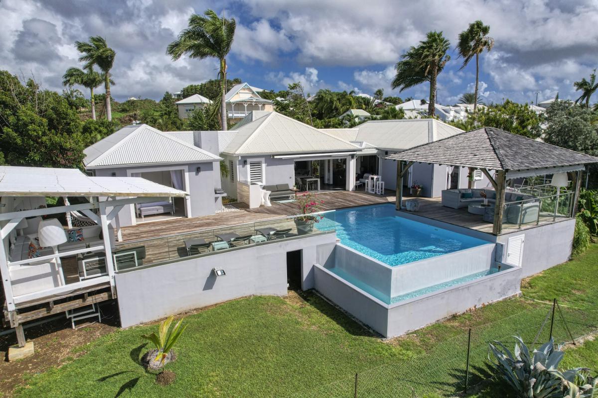 Villa à louer Sainte Anne Guadeloupe__drone