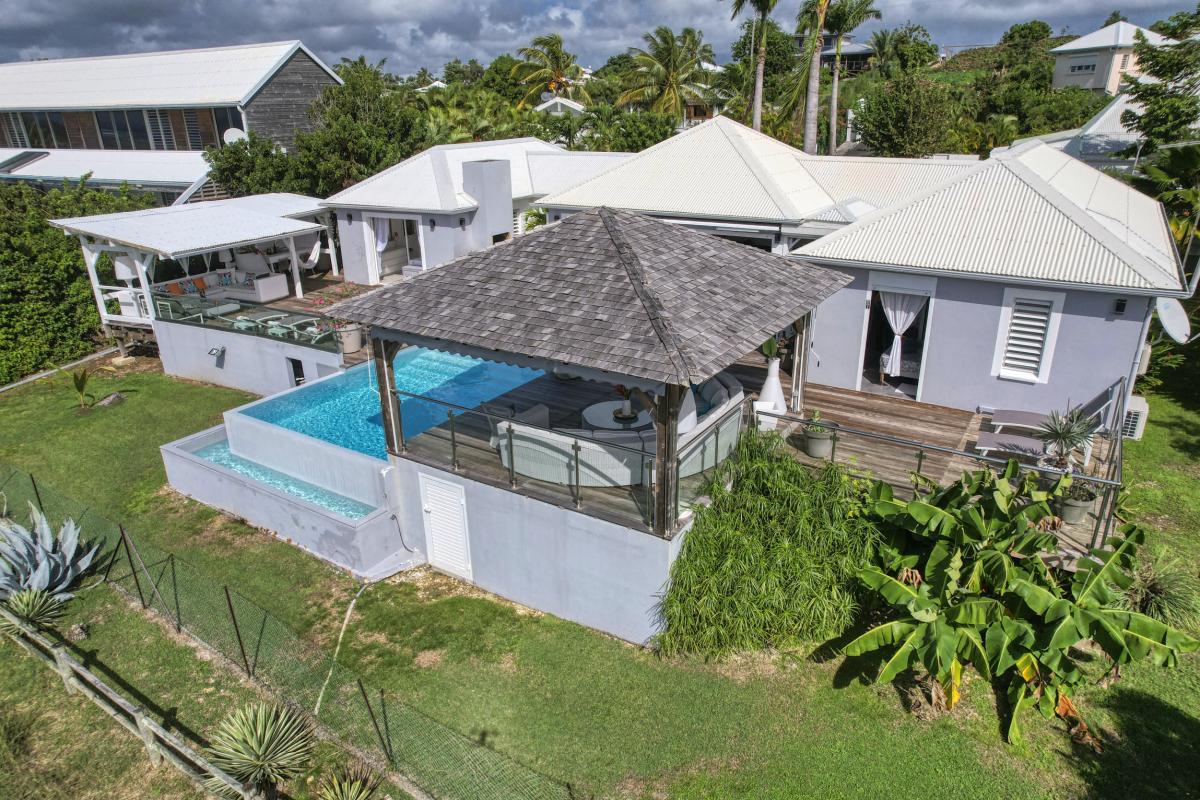 Villa à louer Sainte Anne Guadeloupe__drone