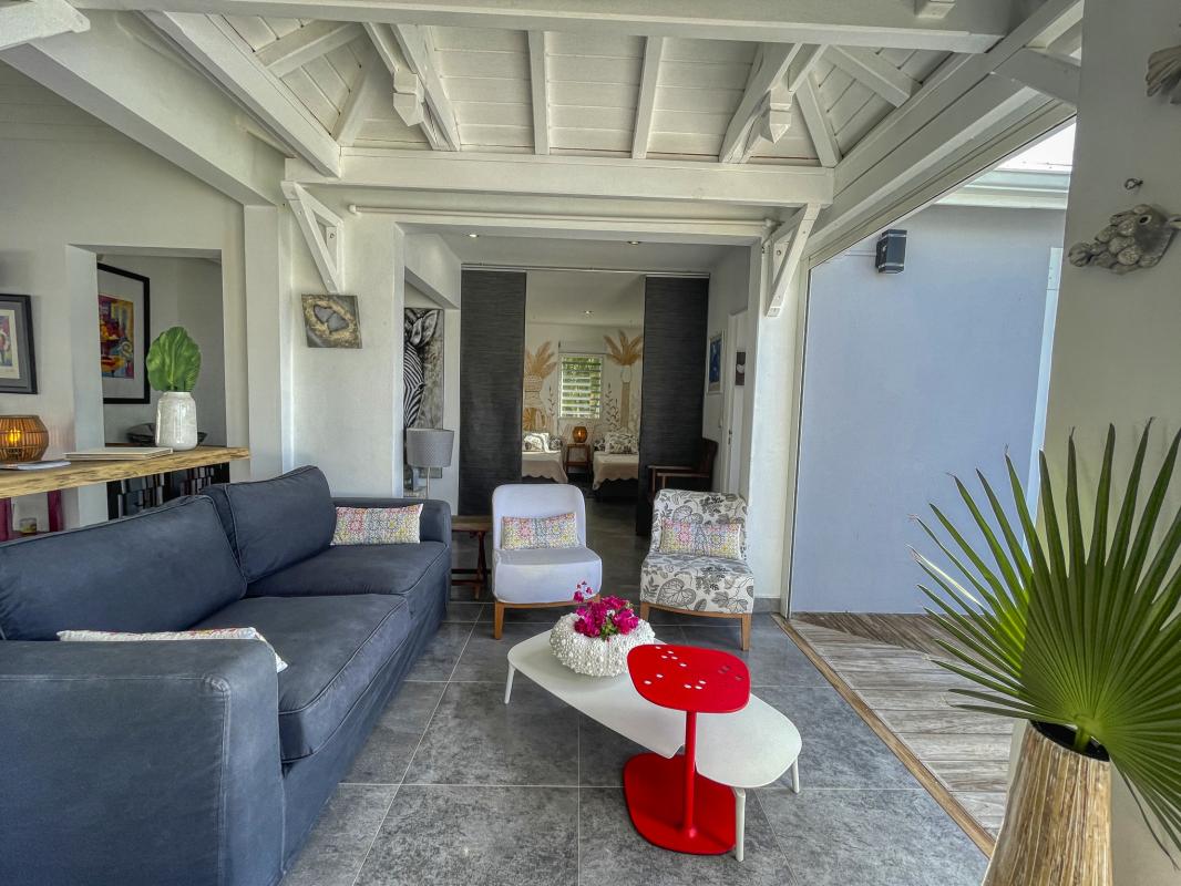 Villa à louer Sainte Anne Guadeloupe__salon int