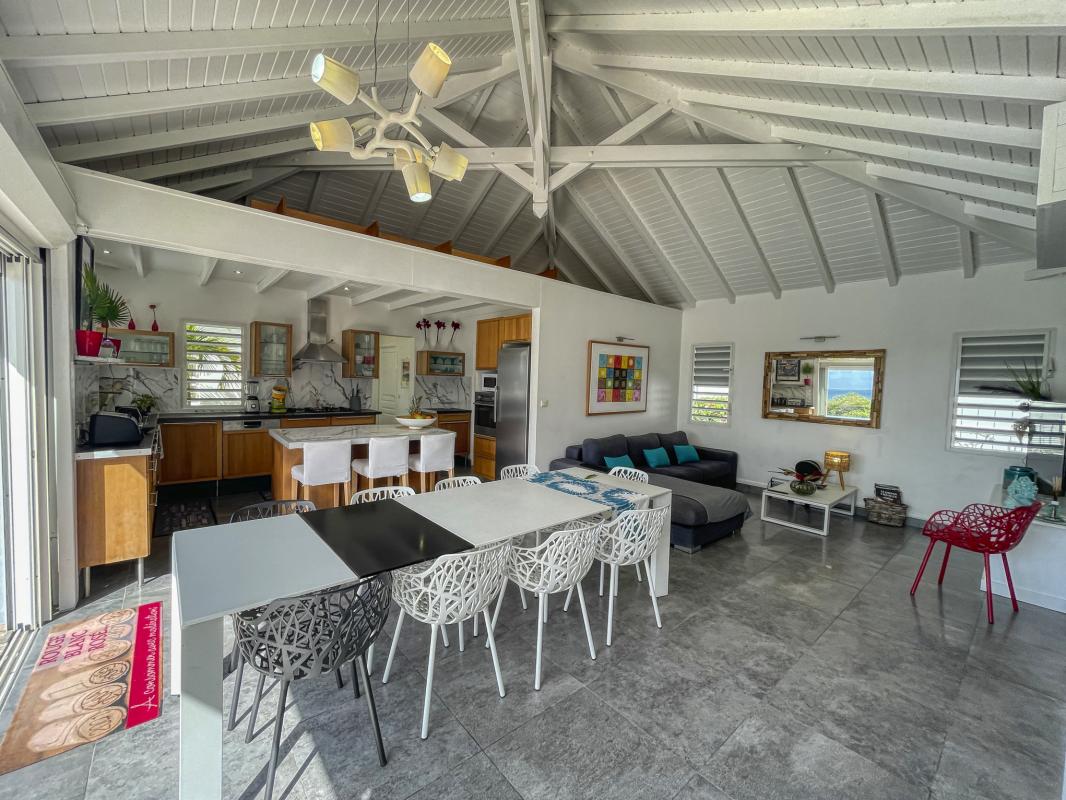 Villa à louer Sainte Anne Guadeloupe__sejour