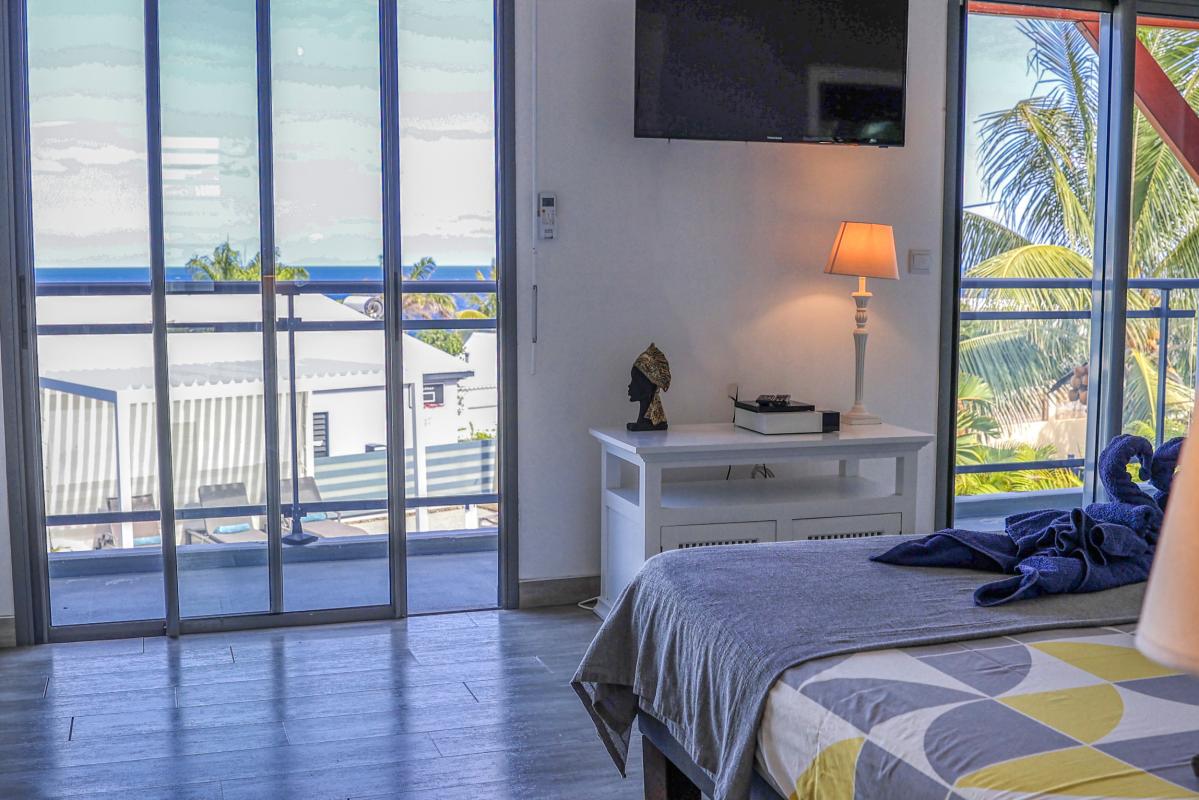 A louer Villa Sainte Anne Guadeloupe - Chambre étage