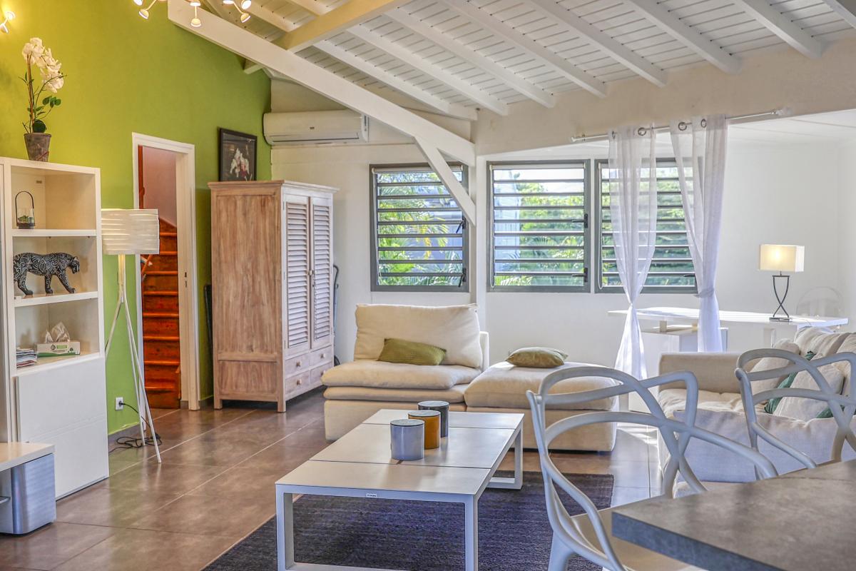 A louer Villa Sainte Anne Guadeloupe - Salon