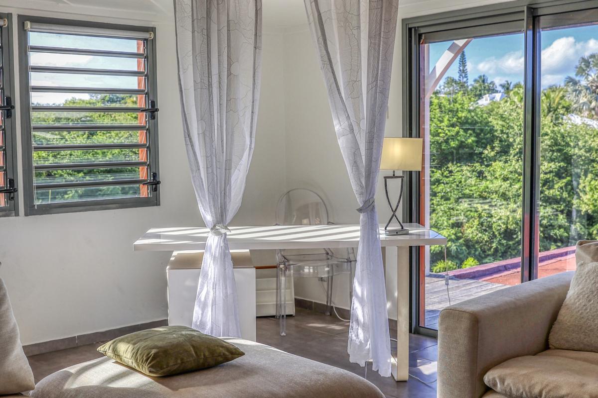 A louer Villa Sainte Anne Guadeloupe - Salon