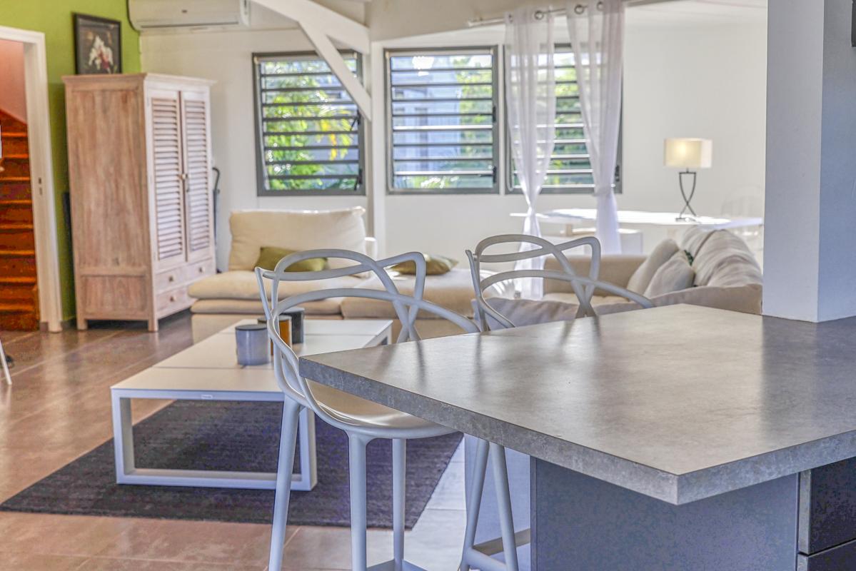 A louer Villa Sainte Anne Guadeloupe - Salon