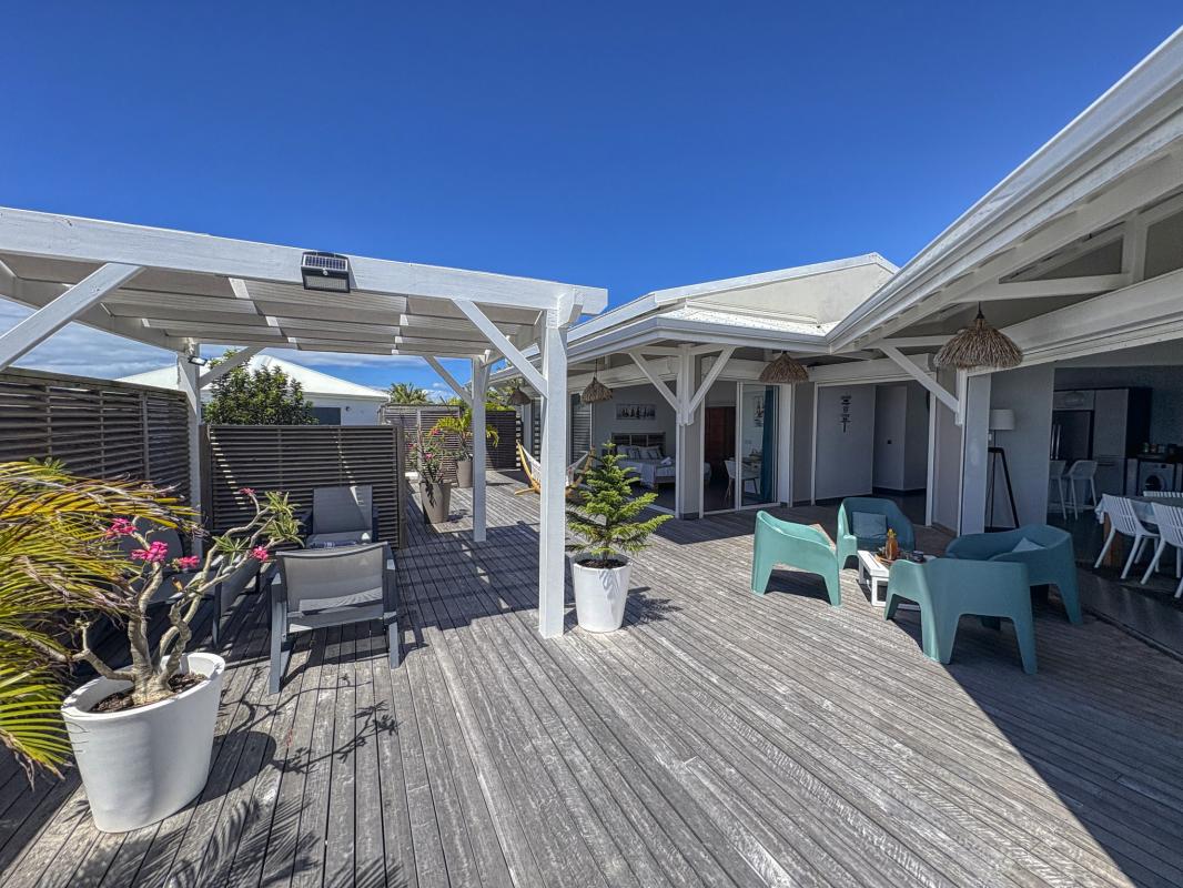 Location villa Guadeloupe Sainte Anne - 4 chambres 9 personnes - vue mer
