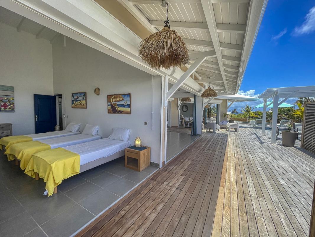 Location villa Guadeloupe Sainte Anne - 4 chambres 9 personnes - vue mer