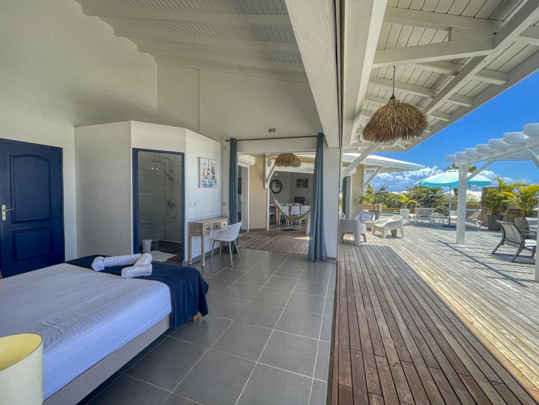 Location villa Guadeloupe Sainte Anne - 4 chambres 9 personnes - vue mer