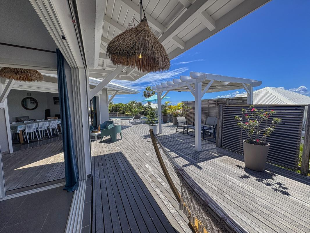 Location villa Guadeloupe Sainte Anne - 4 chambres 9 personnes - vue mer