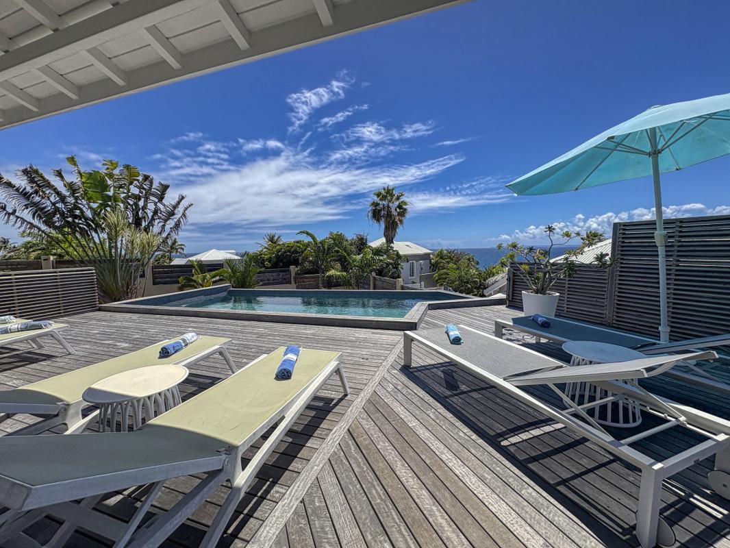 Location villa Guadeloupe Sainte Anne - 4 chambres 9 personnes - vue mer