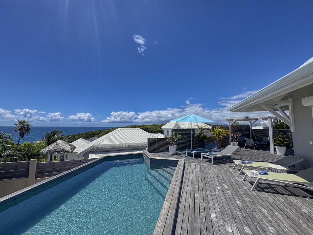 Location villa Guadeloupe Sainte Anne - 4 chambres 9 personnes - vue mer